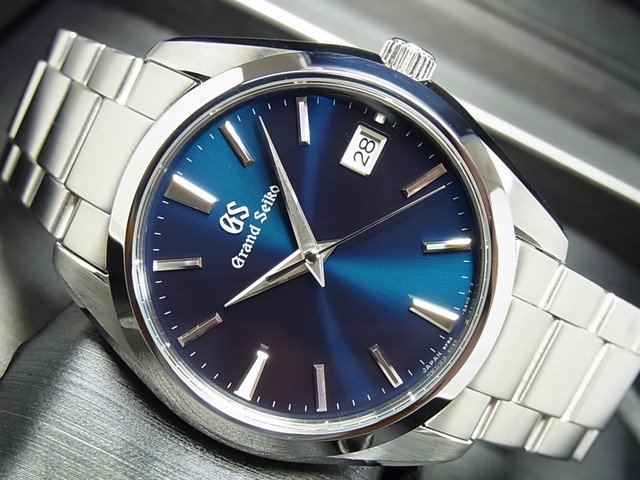 グランドセイコー 9Fクォーツ 40MM SBGV225 ブルー(グリーン) - 腕時計