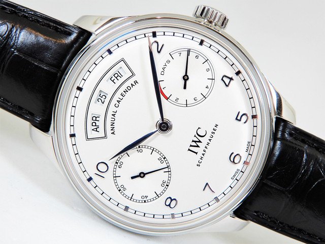 IWC ポルトギーゼ アニュアルカレンダー IW503501 正規未使用品