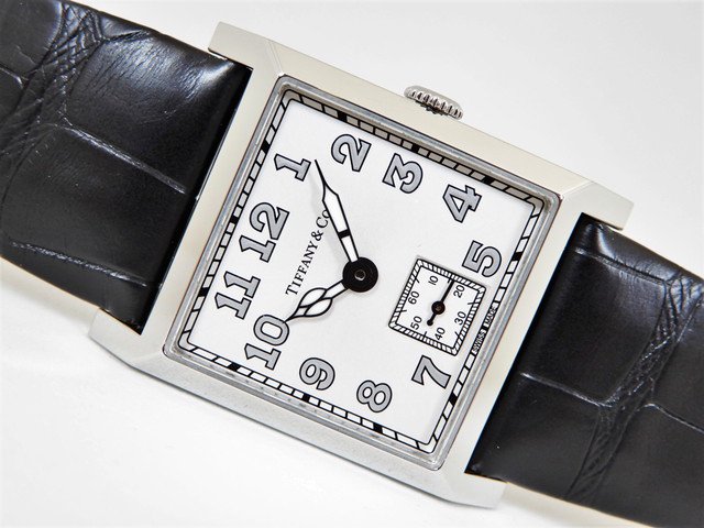 ティファニー スクエア ２－ハンド 27MM 63182680 正規品 - 腕時計専門 