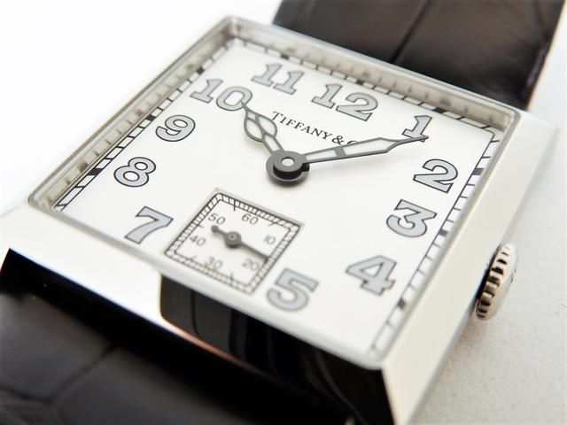 ティファニー スクエア 2－ハンド 27MM 63182680 正規品