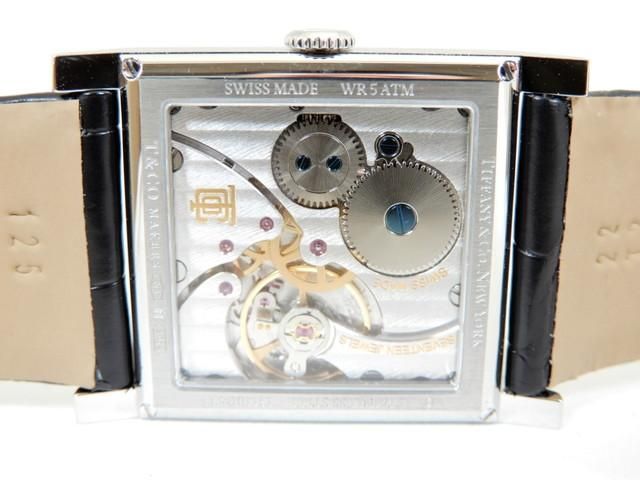 ティファニー スクエア 2－ハンド 27MM 63182680 正規品