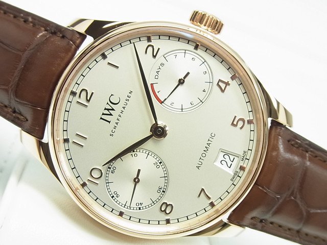 IWC ポルトギーゼ・7DAY'S 18KRG Ref.IW500701 国内正規品 - 腕時計