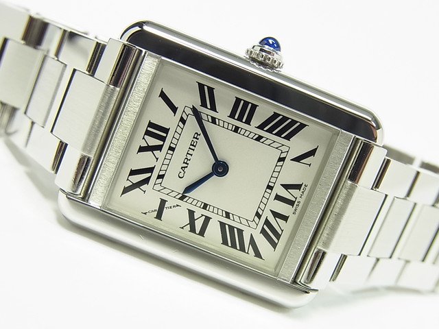 カルティエ タンクソロ SMサイズ ブレス仕様 W5200013 正規品 - 腕時計