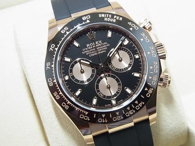 ロレックス デイトナ ERG ブラック オイスターフレックス 116515LN