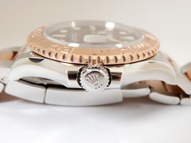 ロレックス ヨットマスター40 エバーローズゴールド・コンビ ブラウン