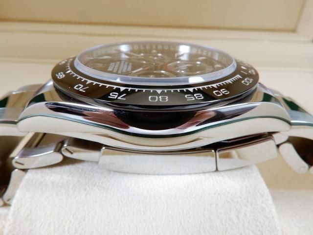 ロレックス デイトナ ブラック文字盤 116500LN 未使用品