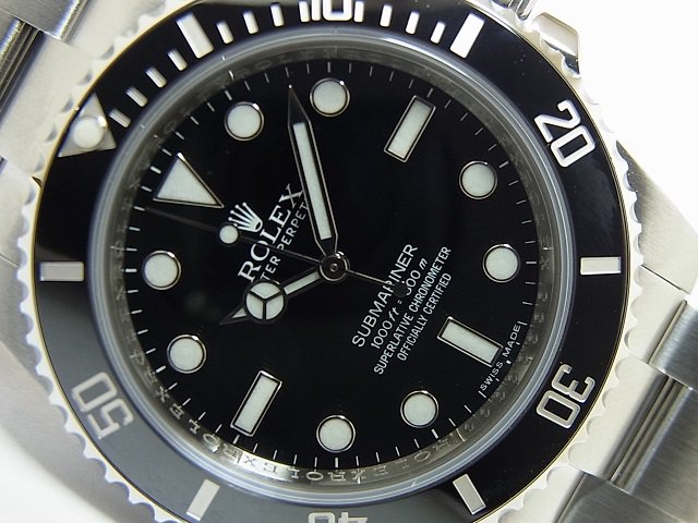 ロレックス サブマリーナ・ノンデイト 114060 2013年 - 腕時計専門店THE-TICKEN(ティッケン) オンラインショップ