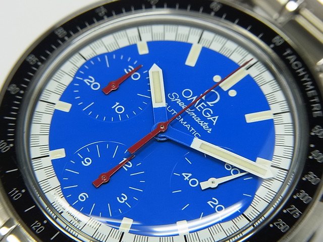 オメガ スピードマスター・レーシング ブルー文字盤 3510-81 - 腕時計 ...