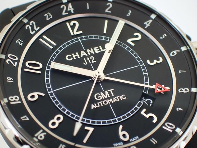 シャネル J12 GMT マットブラックセラミック 正規品 - 腕時計