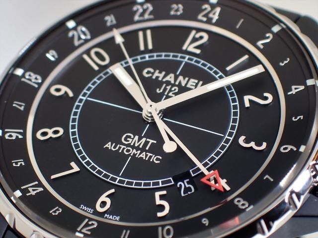 シャネル J12 GMT マットブラックセラミック 正規品 - 腕時計専門店THE