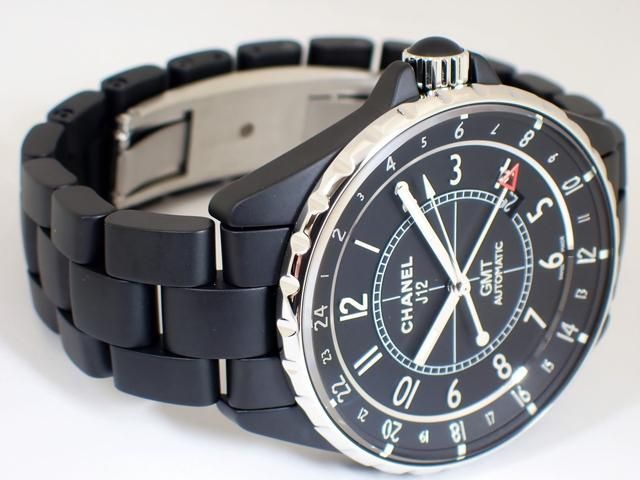 シャネル J12 GMT マットブラックセラミック 正規品 - 腕時計専門店THE