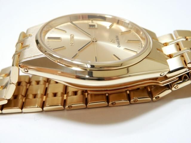 グランド・セイコー SBGS006 金無垢・ブレスレット クォーツ式
