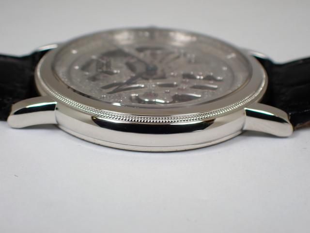 セイコー クレドール シグノ スケルトン 手巻 Pt950 34MM - 腕時計専門