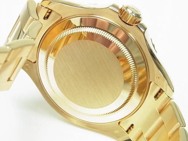 ロレックス ヨットマスター 18KYG ブレス ホワイト 16628 A番