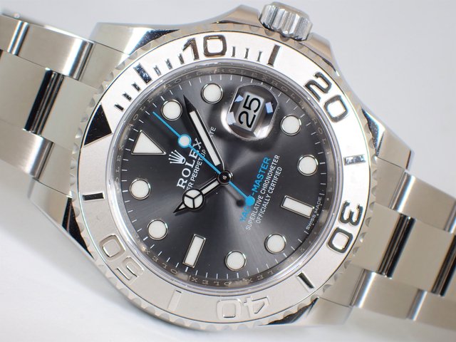 ロレックス ヨットマスター40 ダークロジウム 116622 正規品 - 腕時計 ...