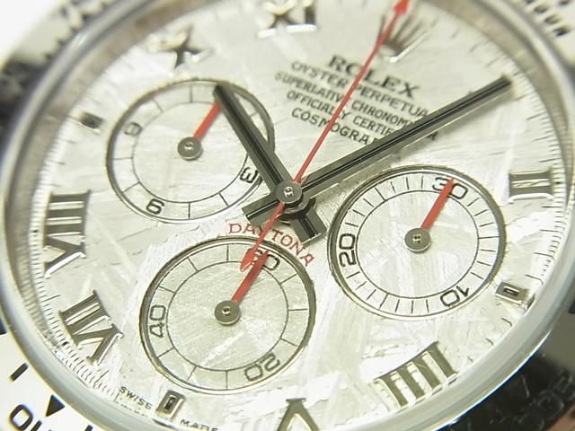ロレックス デイトナ 18KWG メテオライト Ref.116509 Z番 正規品