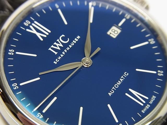 IWC ポートフィノ・AT 150イヤーズ ブルー IW356518 2000本限定 IWC ポートフィノ・AT 150イヤーズ ブルー IW356518 2000本限定