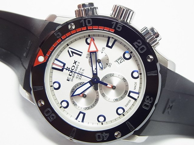 エドックス クロノオフショア1・シャークマンII 300本限定 - 腕時計 