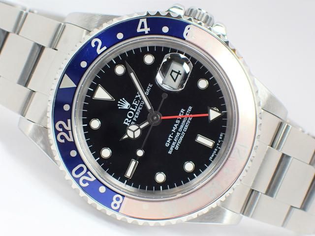 ロレックス GMTマスターI Ref.16750 赤/青ベゼル ヴィンテージ