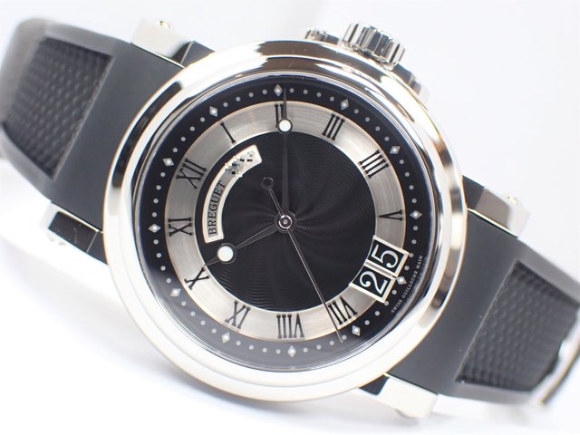 ブレゲ マリーン2 ラージデイト SSラバー 5817ST/92/5V8 - 腕時計専門 