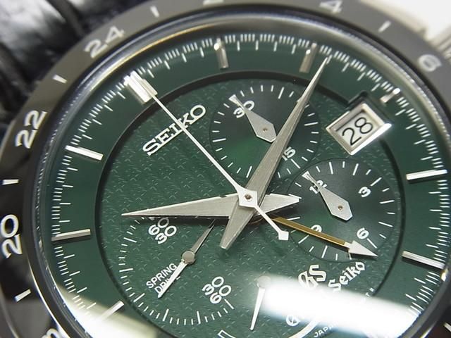 SEIKO セイコー　スピリットクロノグラフ　美品 グランドセイコー スプリングドライブ・ クロノGMT ブラック