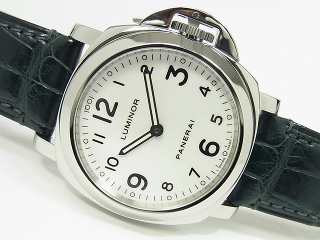 パネライ ルミノール・ベース ホワイト文字盤 PAM00114 - 腕時計専門店THE-TICKEN(ティッケン) オンラインショップ