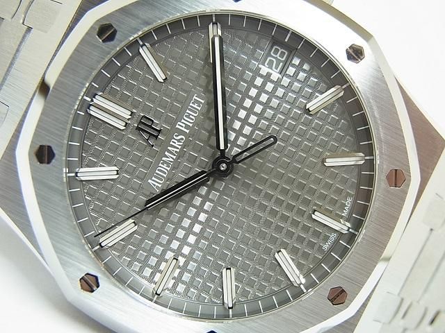 オーデマピゲ ロイヤルオーク グレー 15500ST.OO.1220ST.02 未使用品