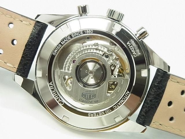 タグホイヤー　キャリパー18クロノグラフ　OH済み タグ・ホイヤー カレラ・キャリバー18 クロノグラフ 39MM 正規品