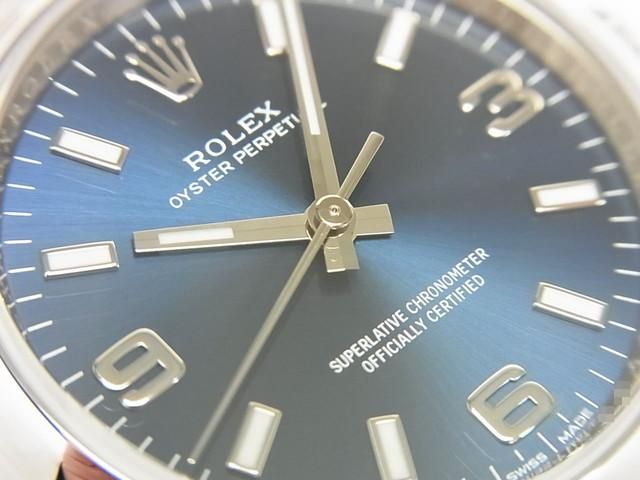ロレックス オイスターパーペチュアル34 ブルー369 Ref.114200