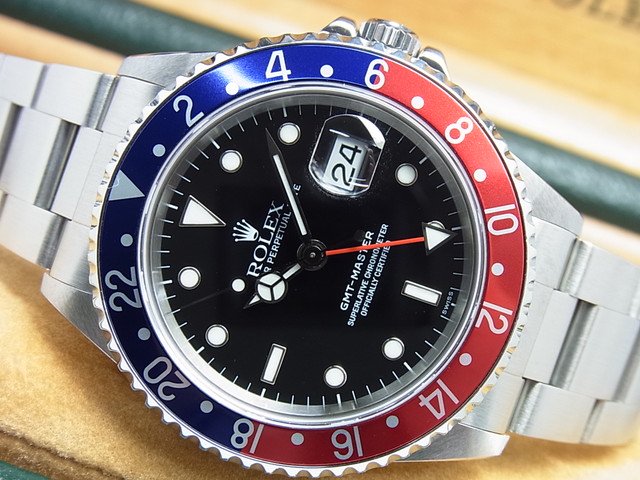ロレックス GMTマスターI 赤青ベゼル Ref.16700 最終A番 - 腕時計専門 