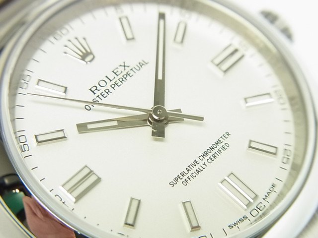 ロレックス オイスターパーペチュアル36 ホワイトバー Ref.116000 - 腕時計専門店THE-TICKEN(ティッケン) オンラインショップ