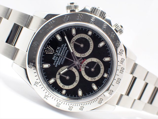 ロレックス デイトナ ブラック 116520 D番 - 腕時計専門店THE-TICKEN