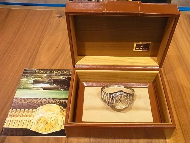 ロレックス デイデイト トリドール シャンパンコンピューター 18239BIC