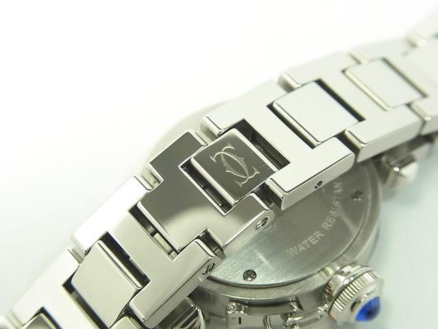 カルティエ ミス パシャ ウォッチ 27MM シルバー文字盤 - 腕時計専門店
