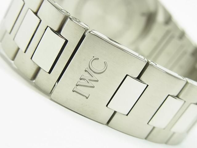 IWC GSTアラーム SS ブラック Ref.3537-002 生産終了 - 腕時計