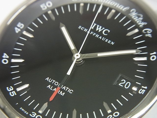 IWC GSTアラーム SS ブラック Ref.3537-002 生産終了 - 腕時計専門店THE-TICKEN(ティッケン) オンラインショップ