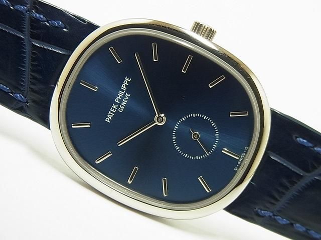 パテック・フィリップ ゴールデン・エリプス 3978G 18KWG ブルー