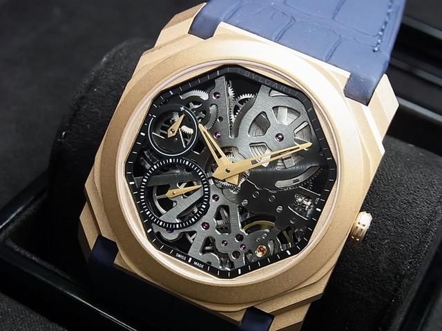 ブルガリ オクト・フィニッシモ スケルトン 18KPG Ref.102946