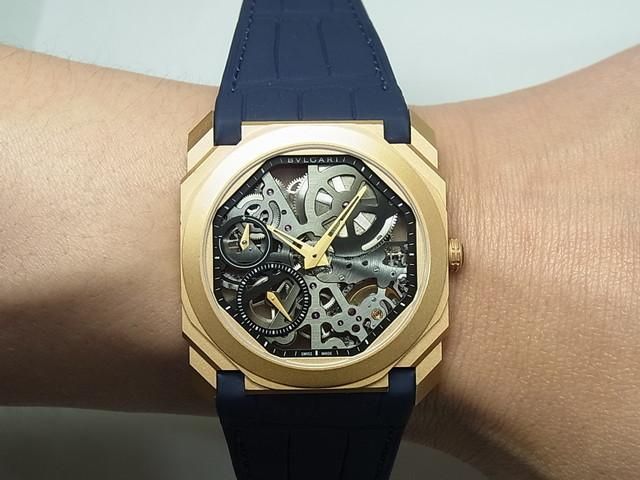 ブルガリ オクト・フィニッシモ スケルトン 18KPG Ref.102946