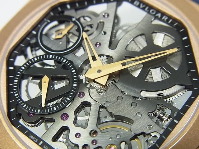 ブルガリ オクト・フィニッシモ スケルトン 18KPG Ref.102946 - 腕時計