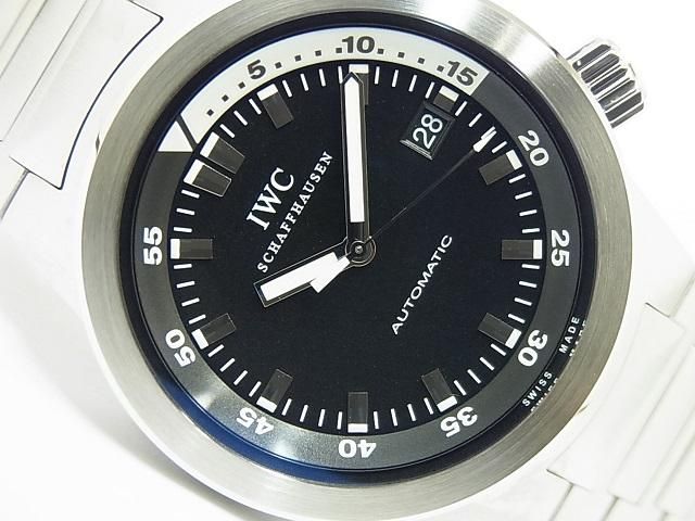 IWC アクアタイマー・オートマチック ブラック SS ブレス 3548 IWC アクアタイマー・オートマチック ブラック SS ブレス 3548