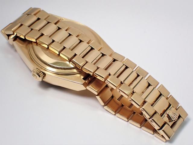 ロレックス デイデイト クォーツ シャンパン 18KYG Ref.19018