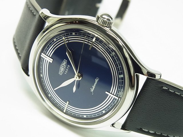 クロノトウキョウ Tic TAC × HAJIME ASAOKA ネイビーブルー 100本限定 - 腕時計専門店THE-TICKEN(ティッケン)  オンラインショップ
