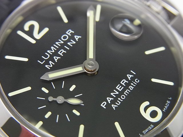 パネライ ルミノール・マリーナ 40MM 黒 PAM00048 S番 正規品 - 腕時計専門店THE-TICKEN(ティッケン) オンラインショップ