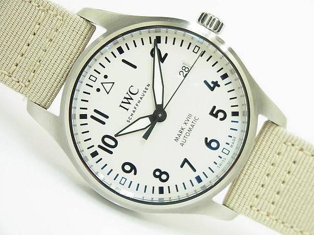 IWC パイロットウォッチ マーク18 シルバー IW327002 - 腕時計専門店 