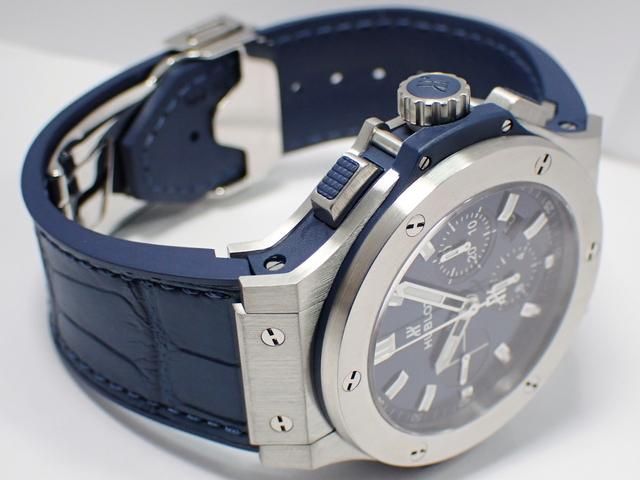 ウブロ ビッグバン スチール ブルー クロノグラフ 44MM 2019年