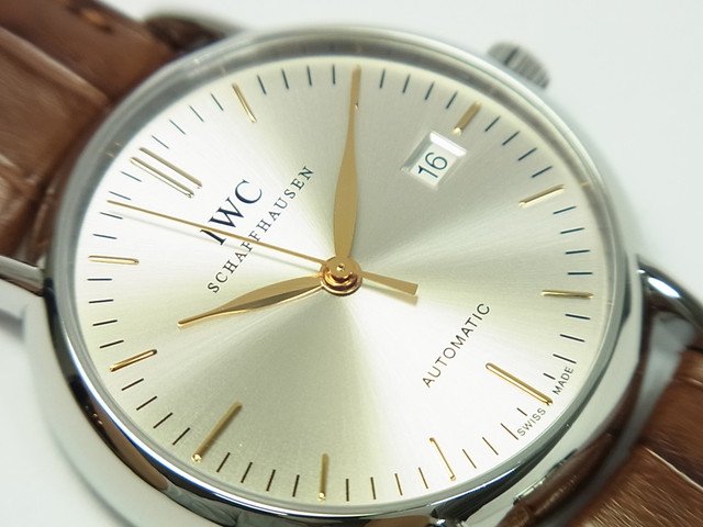 IWC ポートフィノ オートマチック シルバー文字盤 IW356303 - 腕時計 