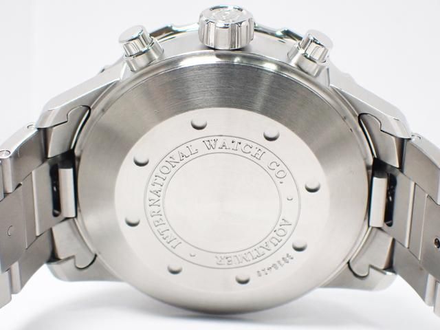IWC アクアタイマー・クロノグラフ ブラック ブレス - 腕時計