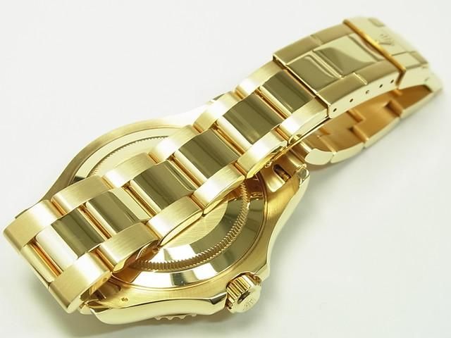ロレックス ヨットマスター 18KYG ブレス ホワイト 16628 A番 ロレックス ヨットマスター 18KYG ブレス ホワイト 16628 A番