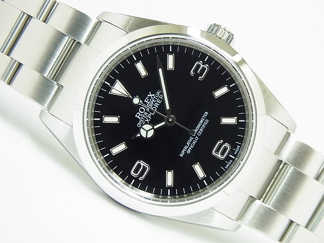 ロレックス エクスプローラーI 114270 V番 2009年 - 腕時計専門店THE-TICKEN(ティッケン) オンラインショップ